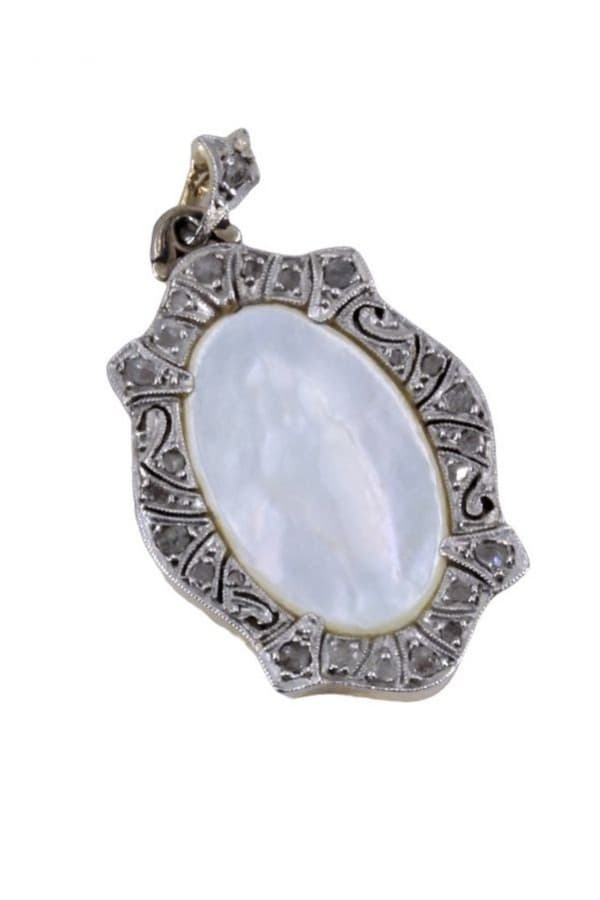 Médaille Vierge Art Déco - photo 3