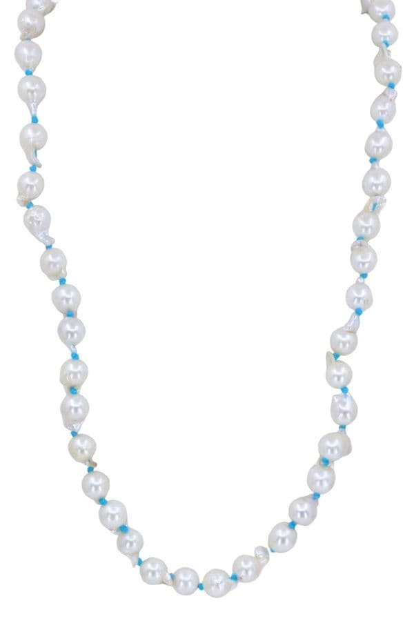 Sautoir Perles Baroques