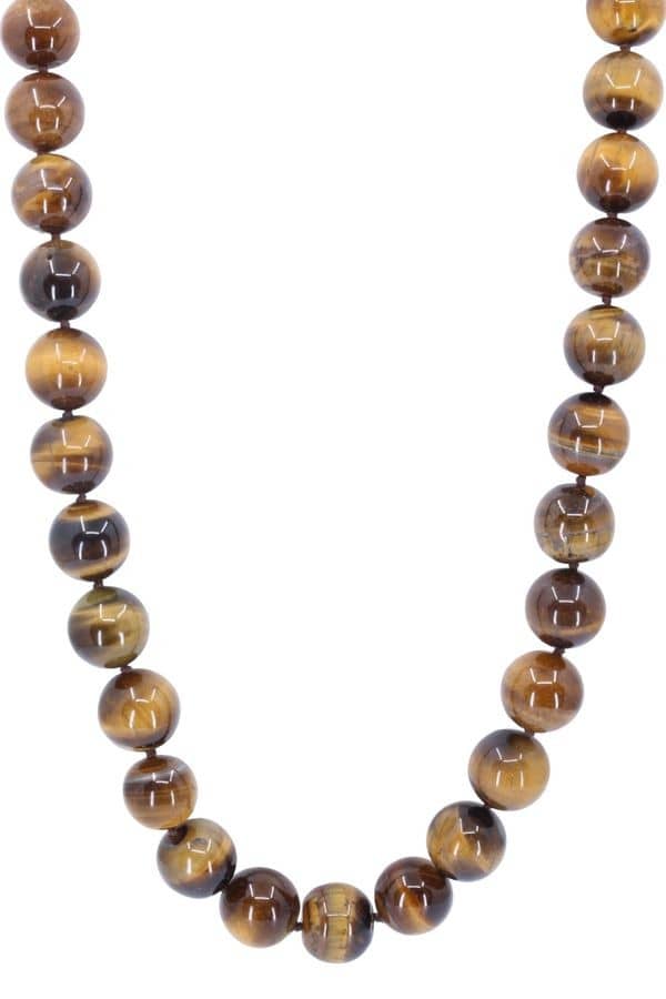 COLLIER ŒIL DE TIGRE, photo 1 sur 2