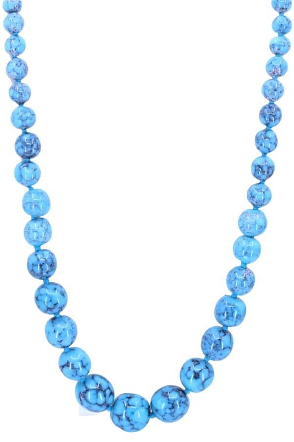 COLLIER PÂTE DE VERRE, photo 2 sur 3