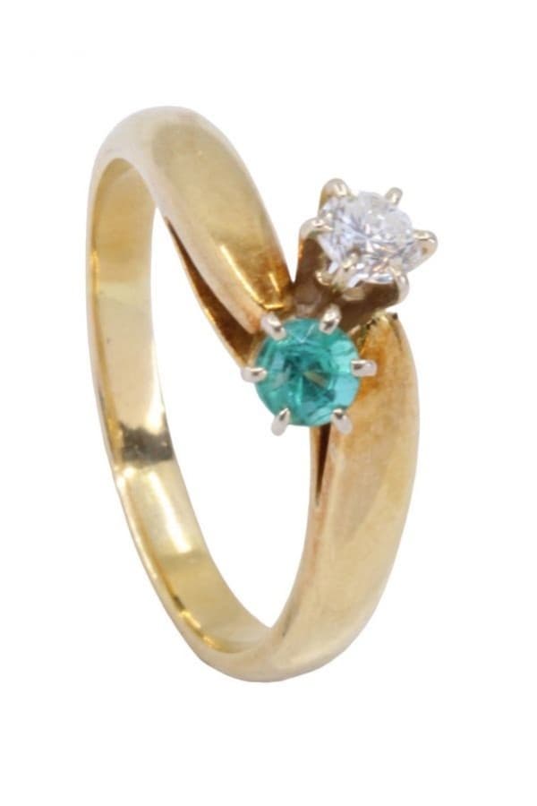 Toi et Moi Émeraude et Diamant - photo 4