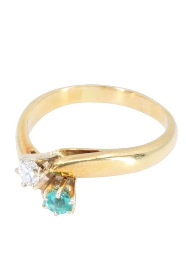 Toi et Moi Émeraude et Diamant - photo 3