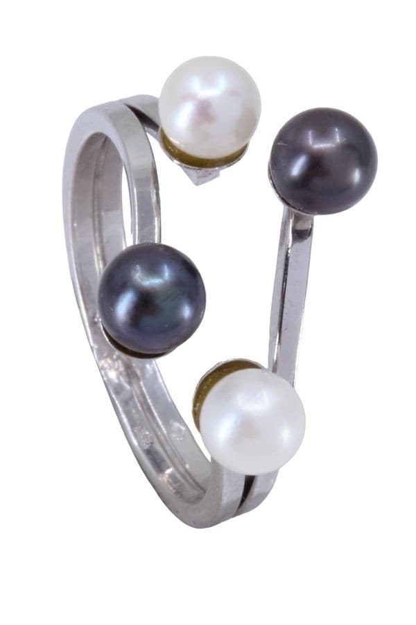 Bague Perles Style Toi et Moi - photo 6