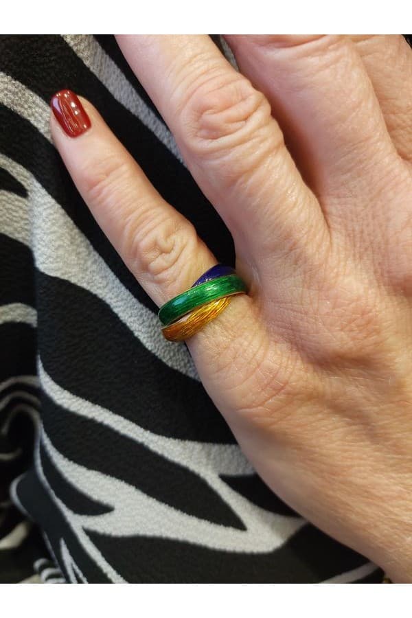 Bague Van Cleef & Arpels Émaillée - photo 2