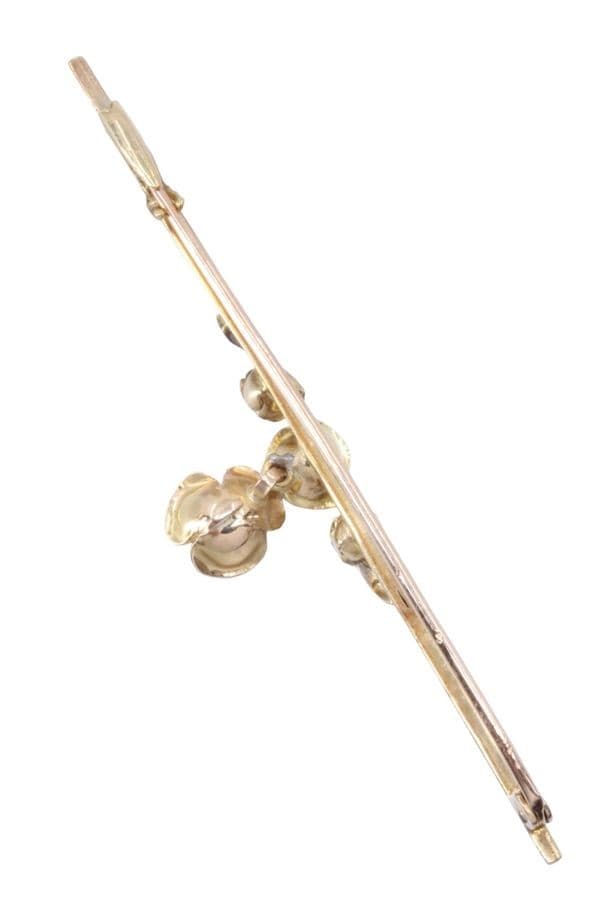 Broche Roses Art-Nouveau - photo 3