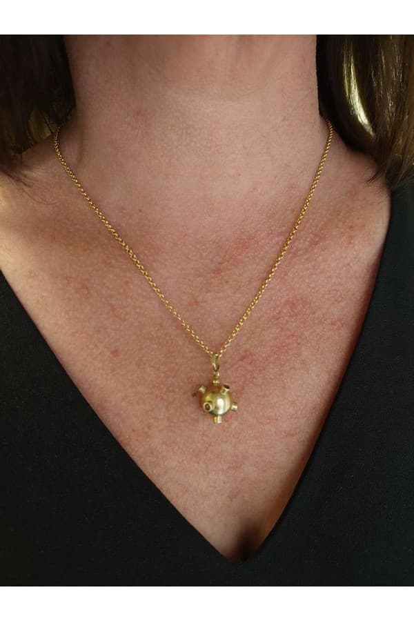 Pendentif Ancien Boule - photo 2