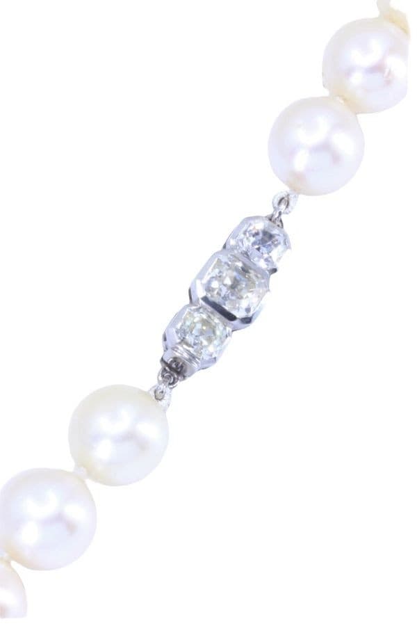 Collier de Perle Art-Déco - photo 3