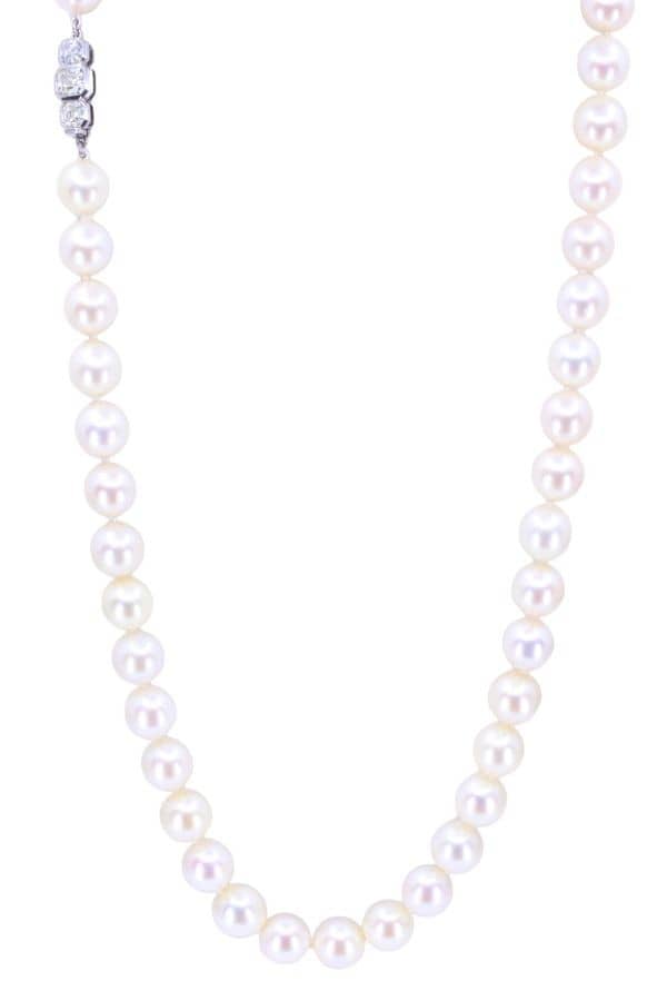 COLLIER DE PERLE ART-DÉCO, photo 2 sur 3
