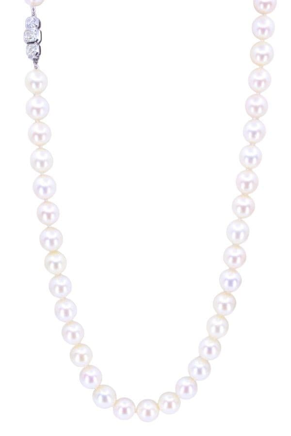 Collier de Perle Art-Déco