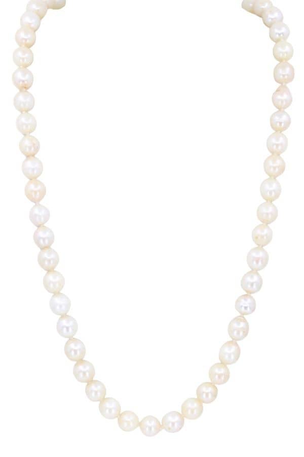 COLLIER DE PERLES ANCIEN, photo 2 sur 3