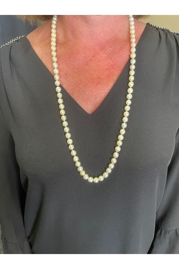 Collier de Perles Ancien - photo 2