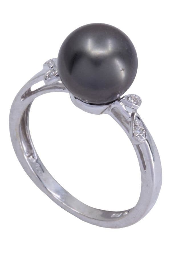 Bague Perle de Tahiti et Diamants - photo 6