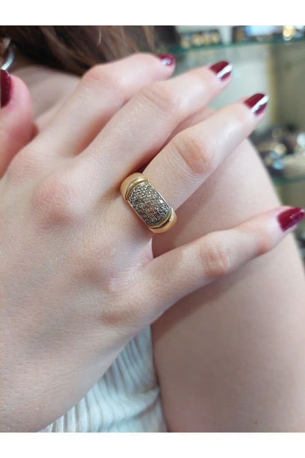 Bague Pavage Diamants - photo 2