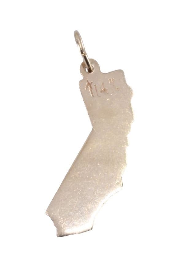 Pendentif Carte de la Californie - photo 3