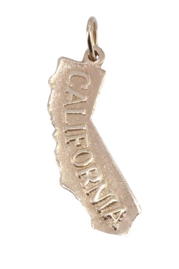 PENDENTIF CARTE DE LA CALIFORNIE, photo 2 sur 3