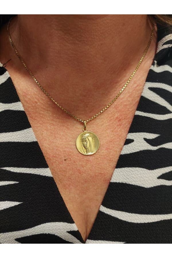 Médaille Vierge Signée Trecy - photo 2