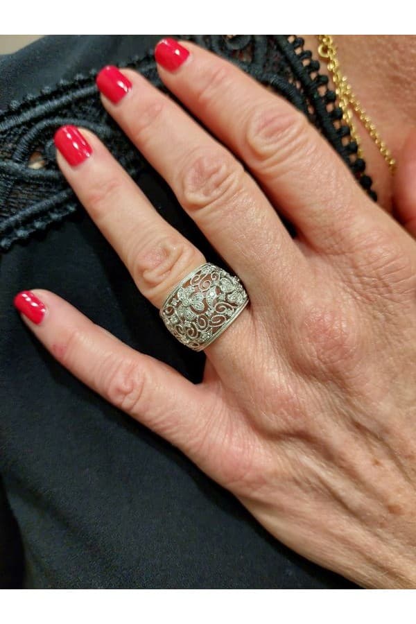 Bague Moderne Diamants - photo 2