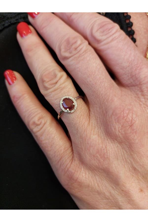 Bague Rubis et Diamants - photo 2