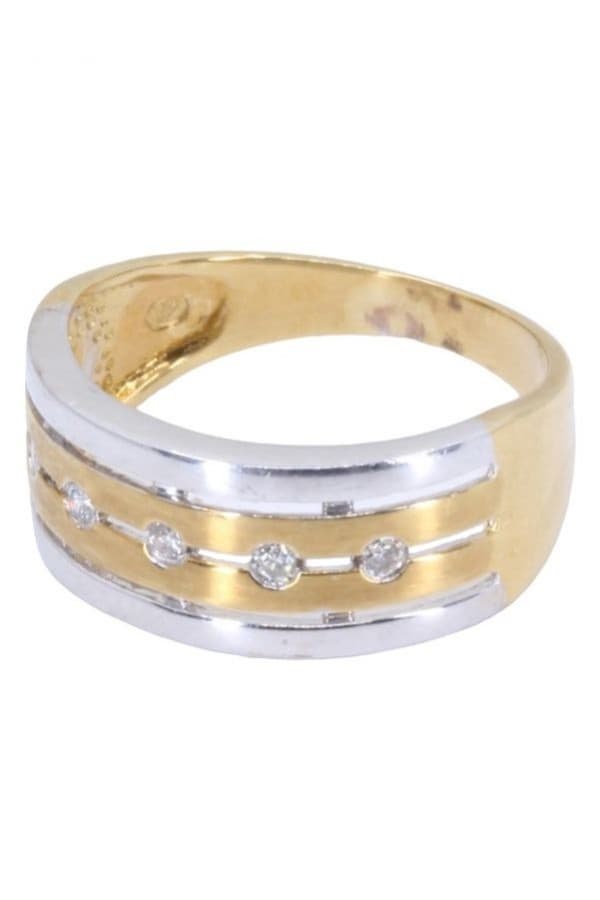 Bague 2 Ors Diamants - photo 3