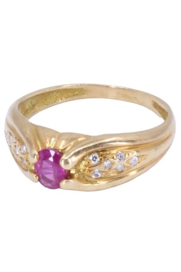 Bague Rubis et Diamants - photo 5