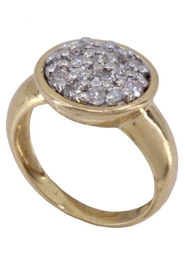 Bague Moderne Pavage Diamants - photo 4