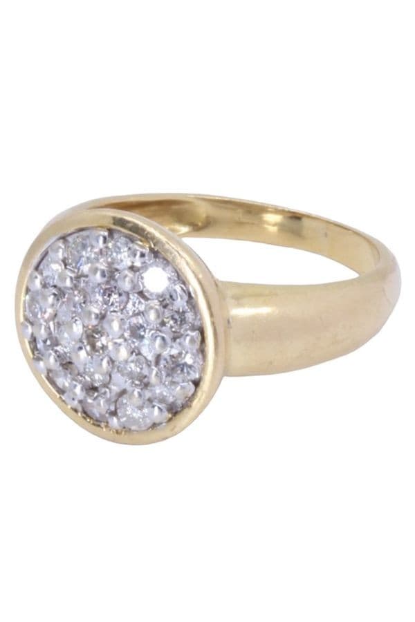 Bague Moderne Pavage Diamants - photo 6