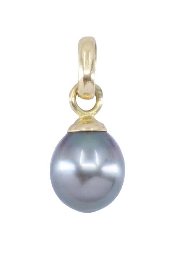 PENDENTIF MODERNE PERLE DE TAHITI, photo 2 sur 3