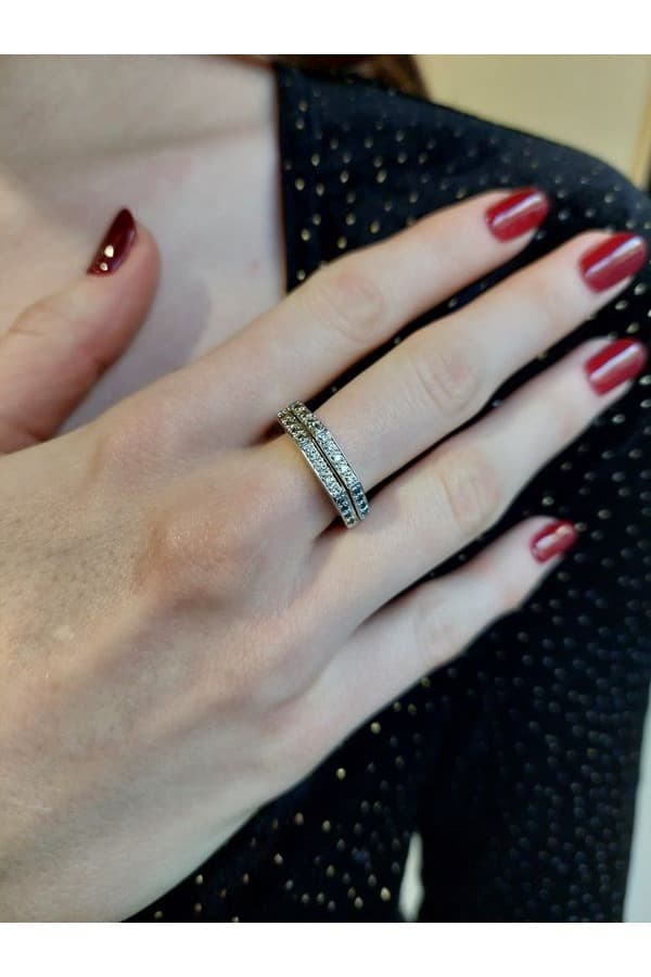 Bague Moderne Diamants - photo 2
