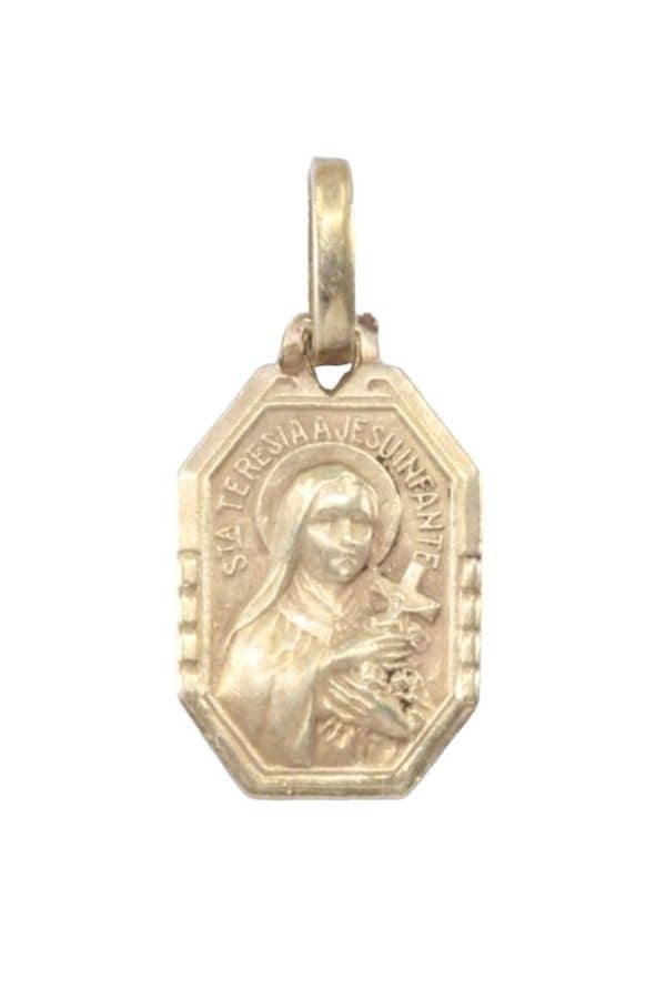 MÉDAILLE SAINTE THÉRESE DE LISIEUX, photo 2 sur 3