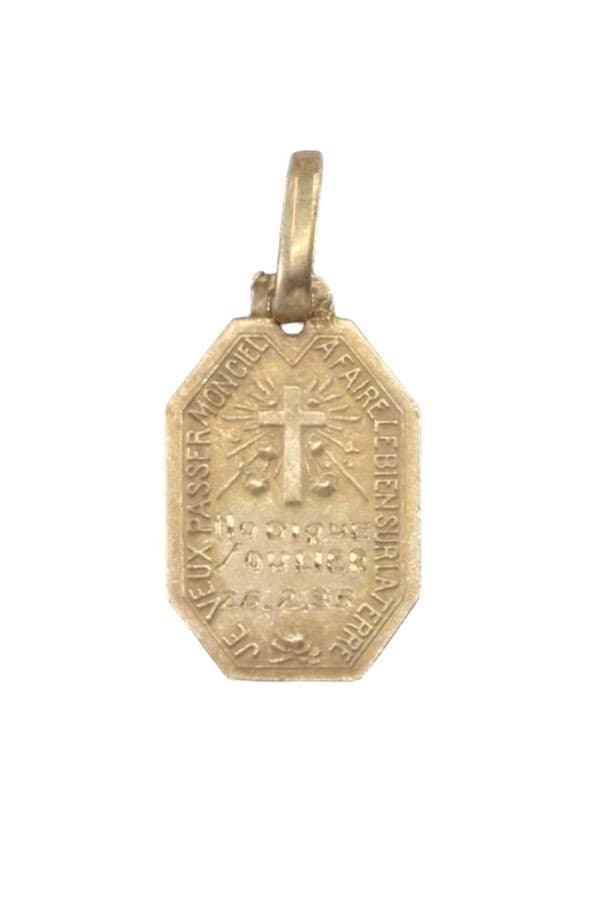 Médaille Sainte Thérese de Lisieux - photo 3