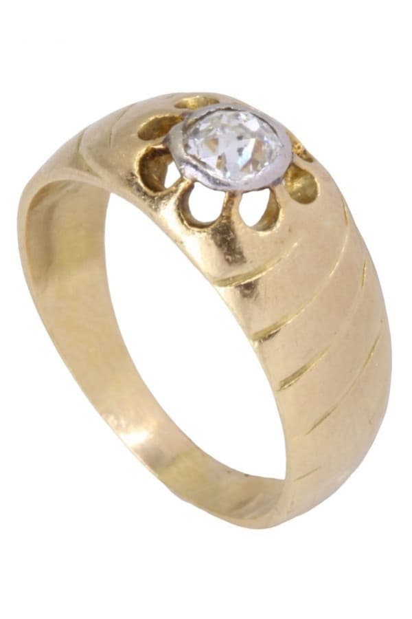 Bague Jonc Diamant 0.35 Carat - photo 3