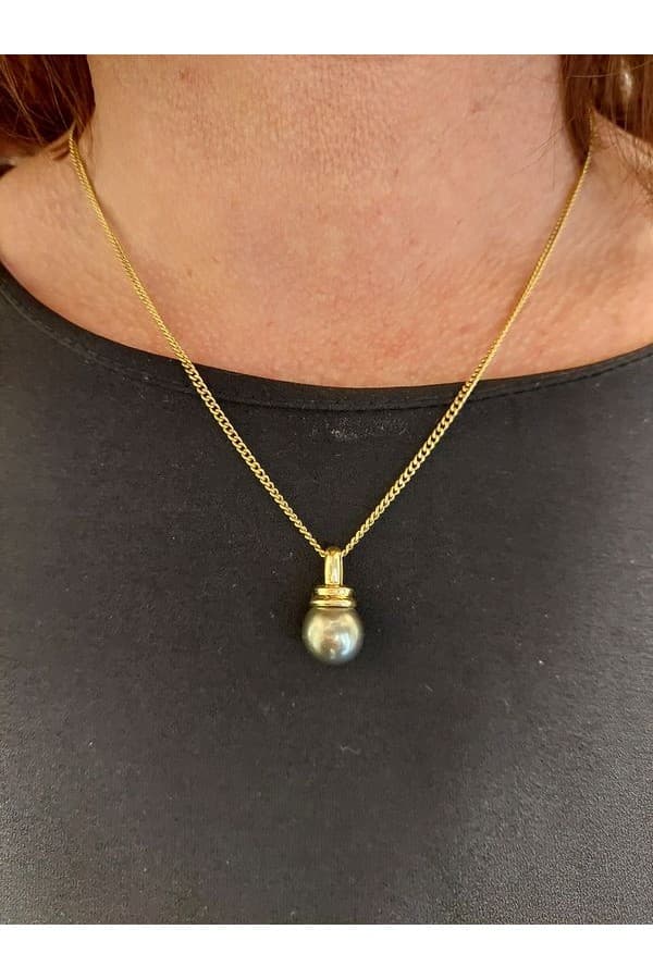 Pendentif Moderne Perle de Tahiti - photo 2