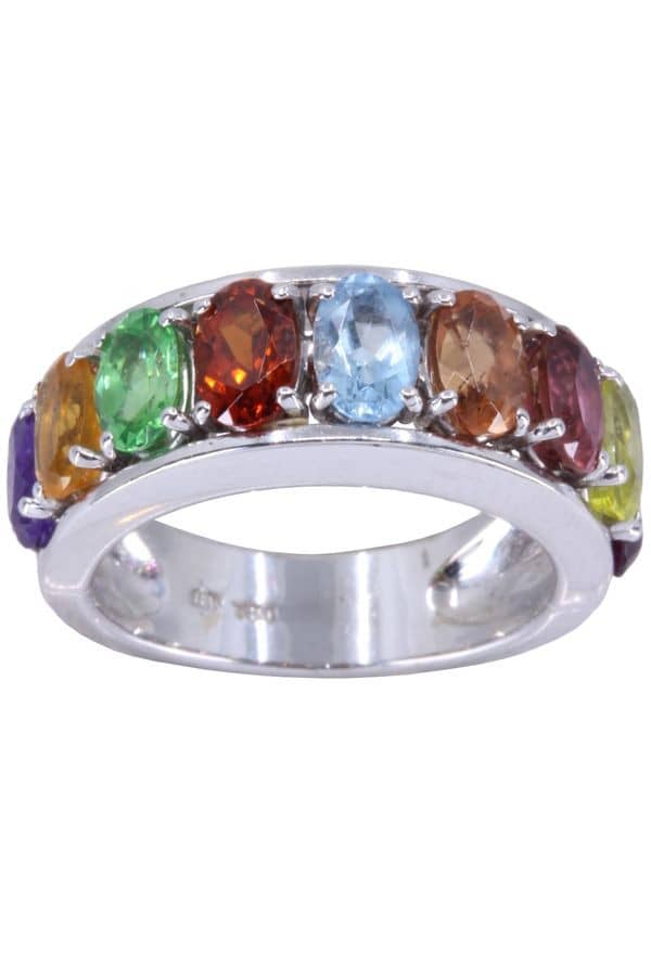 BAGUE MODERNE TUTTI FRUTTI, photo 2 sur 3