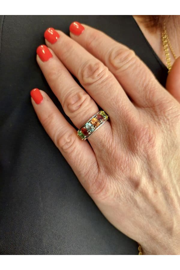 Bague Moderne Tutti Frutti - photo 2
