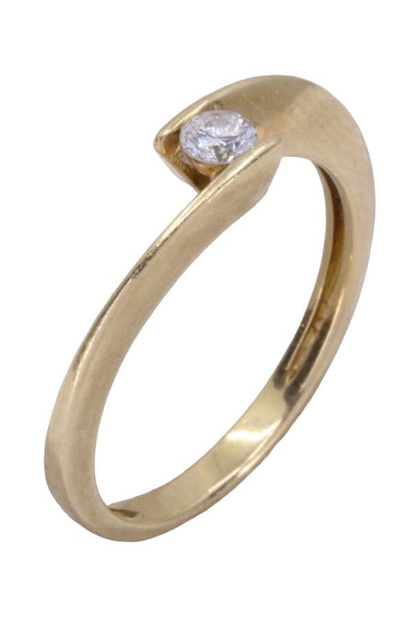 Solitaire Diamant 0.13 Carat - photo 3