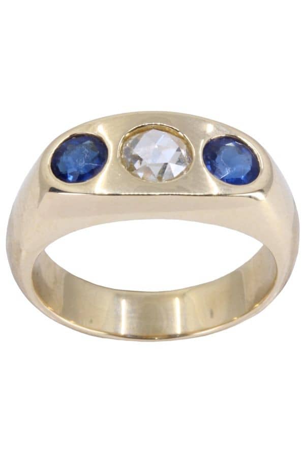 BAGUE JONC DIAMANT, photo 2 sur 3