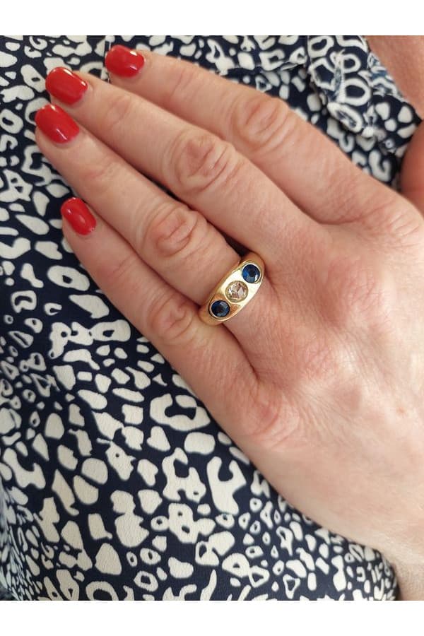 Bague Jonc Diamant - photo 2