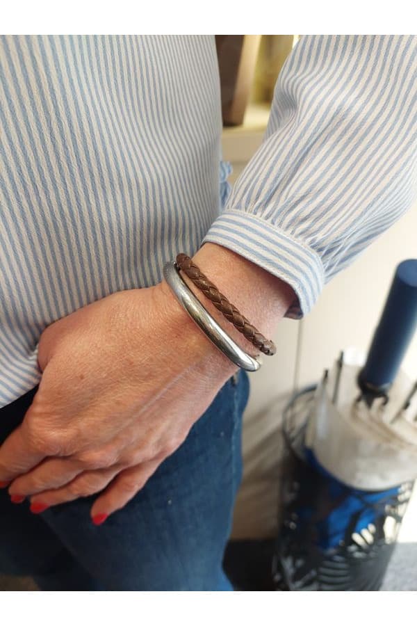 Bracelet Signé Christofle \"duo Complice\" - photo 2