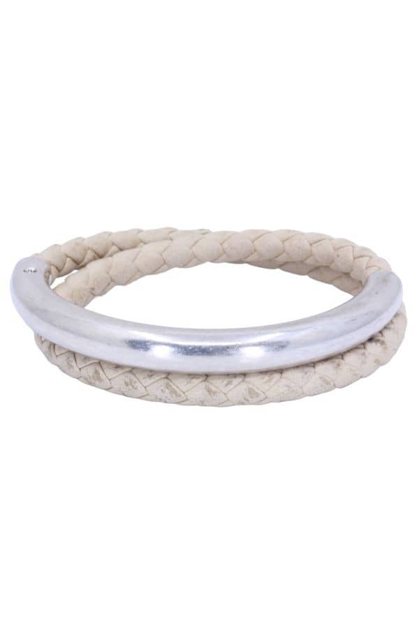 BRACELET SIGNÉ CHRISTOFLE \"DUO COMPLICE\", photo 2 sur 3