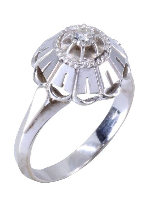 Solitaire Ancien Diamant - photo 4