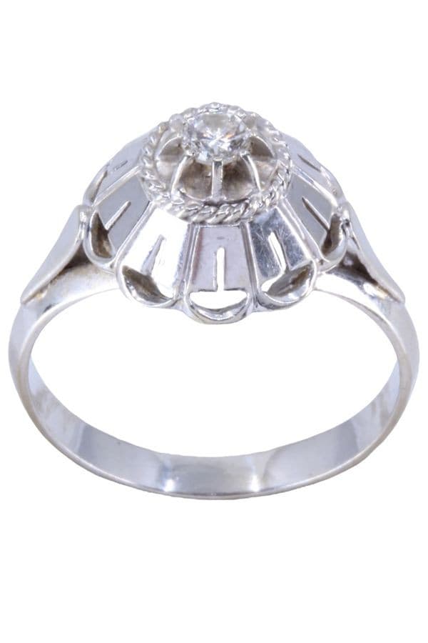 Solitaire Ancien Diamant