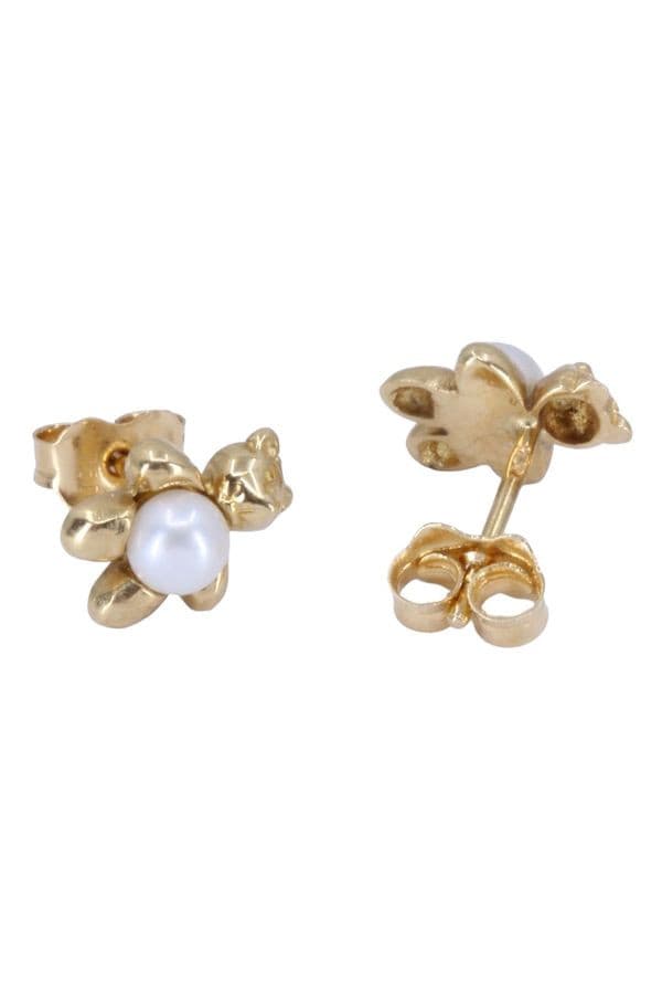 Boucles d'Oreilles Perles Oursons - photo 3