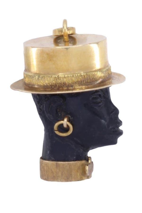 Pendentif Tête de Maure Èbéne - photo 3