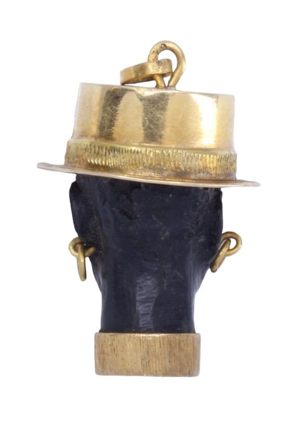 Pendentif Tête de Maure Èbéne - photo 4