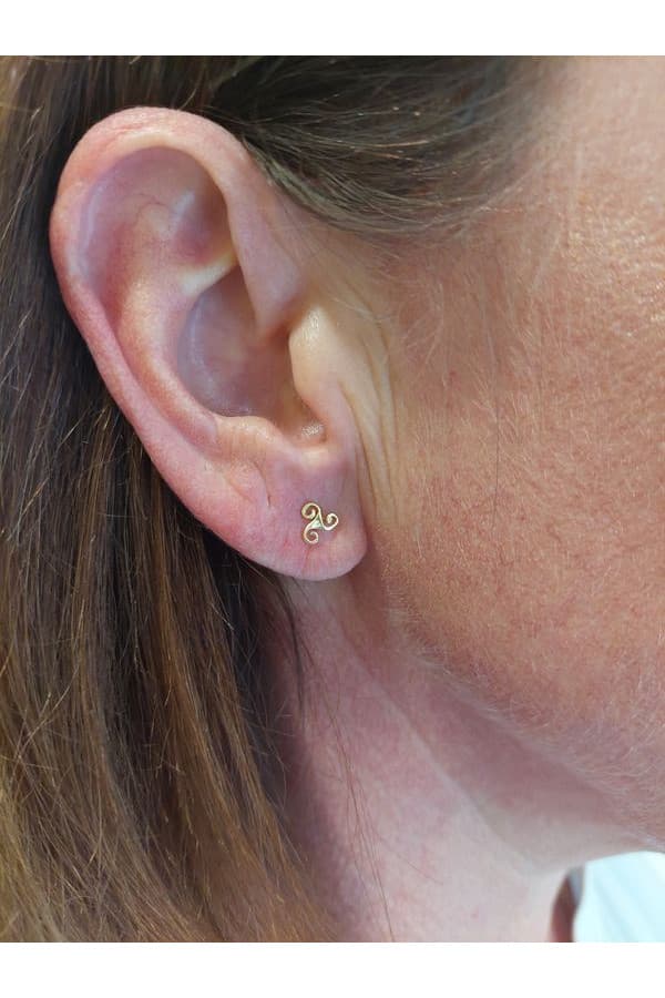 Boucles d'Oreilles Triskèles - photo 2
