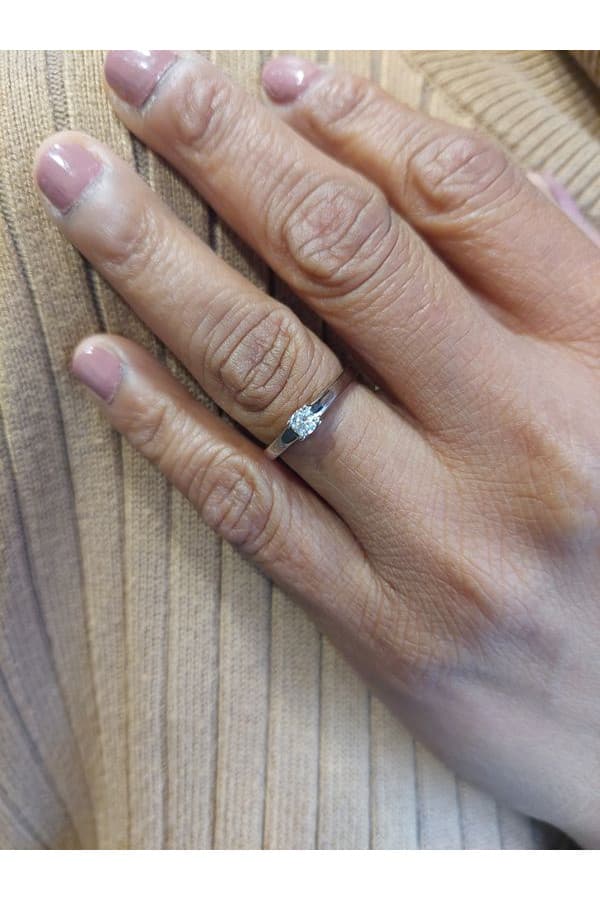 Solitaire Garel Diamant - photo 2