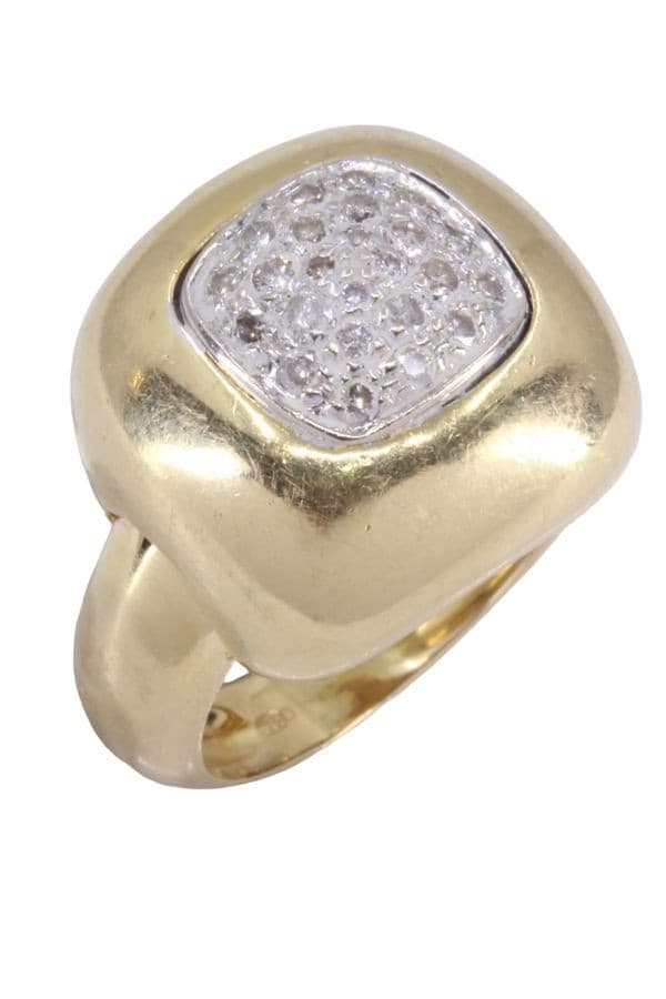 Bague Moderne Pavage Diamants - photo 4