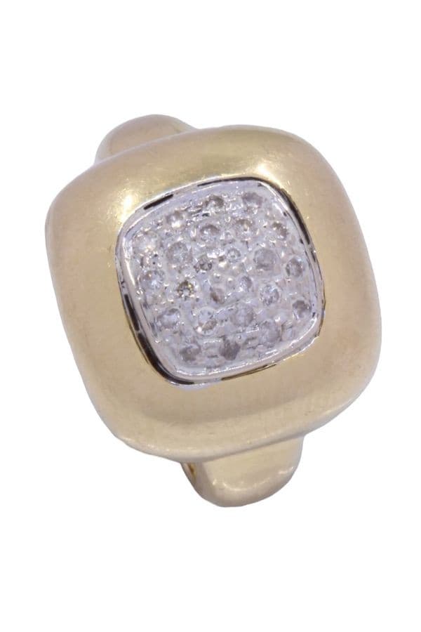 Bague Moderne Pavage Diamants - photo 5