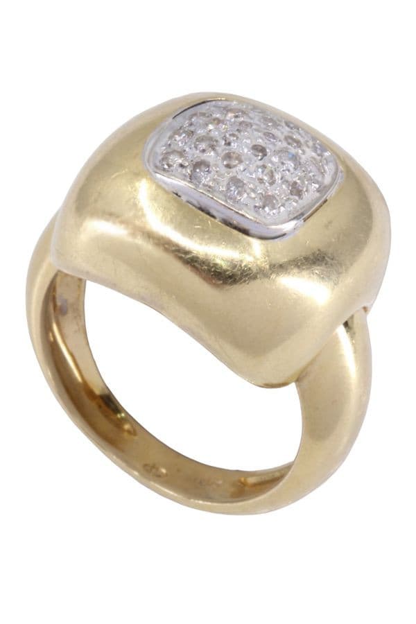 Bague Moderne Pavage Diamants - photo 6