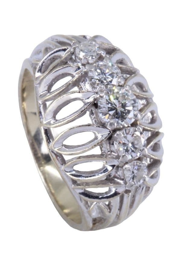 Bague Jarretière Diamants - photo 4